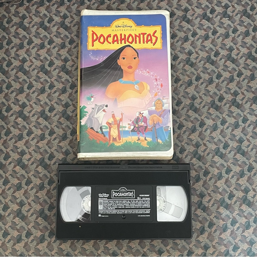 POCAHONTAS (VHS, 1995)
